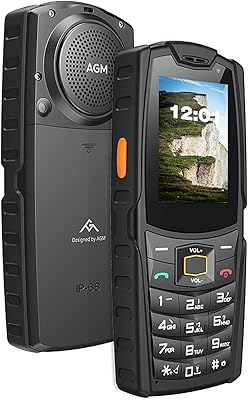 Téléphone portable robuste agm m7, étanche, indice ip68, batterie 2500 mah, 4g débloqué