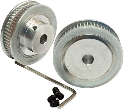 Bemonoc pack de 2 poulies de distribution 2gt 60 dents, alésage de 8