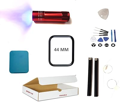 Kit de réparation d'écran compatible avec apple watch series 6 - lentille extérieure