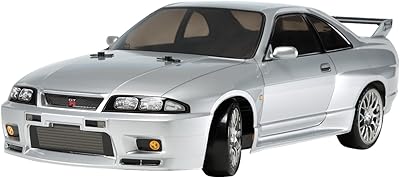 Série de voitures électroniques tamiya à l'échelle 1/10, modèle n° 604 nissan skyline