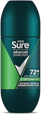 Sure men advanced protection extreme dry anti-transpirant roll on déodorant protection 72h