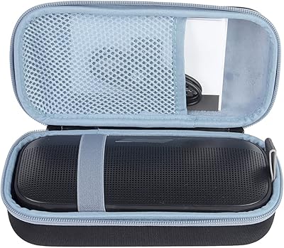 Étui rigide portable croforbee en eva pour haut-parleur bluetooth compatible bose soundlink flex