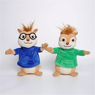 Jouet en peluche écureuil finn & chipmunks, jouets de cosplay, oreillers et coffret