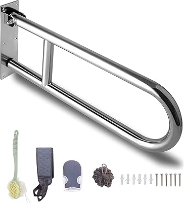 Barres d'appui de salle de bain, barres d'appui de baignoire en acier inoxydable