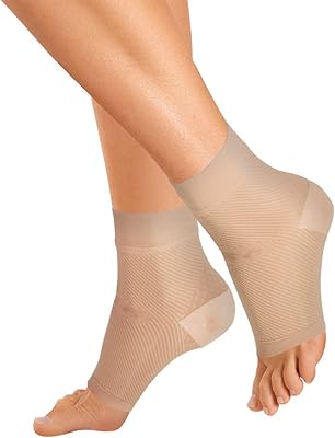 Bande de compression de pied orthosleeve fs6 (1 paire) pour problèmes et inflammations