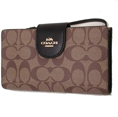 Porte-monnaie tek pour femme, en tissu spécial, kaki - noir, moyen, portefeuille