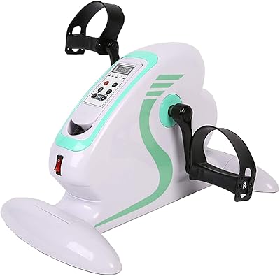 Vélo d'exercice à pédale électrique pour personnes âgées, portable, fitness, bras/jambes, équitation, mini