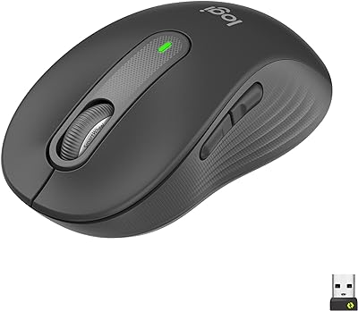Souris sans fil logitech signature m650 adaptée aux petites et moyennes