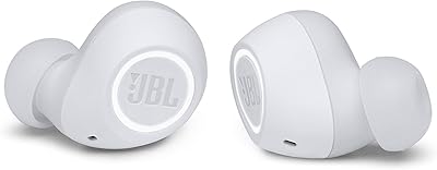 Écouteurs intra-auriculaires bluetooth sans fil jbl free ii - blanc