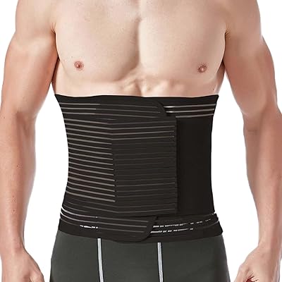 Classeur abdominal pour la récupération post-chirurgicale et post-partum, ceinture de soutien pour hernie abdominale pour femmes et hommes (noir, moyen). Diaytar : La plateforme qui démocratise le shopping en ligne au Sénégal