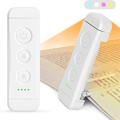 Lampe de lecture led portable rechargeable par usb glucent pour la au lit