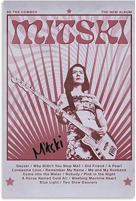 Affiche vintage xinyin de mitski affiche murale sur toile be the