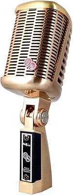 Microphone audio cad a77 grand titre latéral dynamique super cardioïde rétro