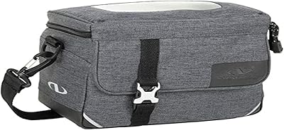 Norco unisexe - sac de guidon glenbar pour adulte, gris, 5 l