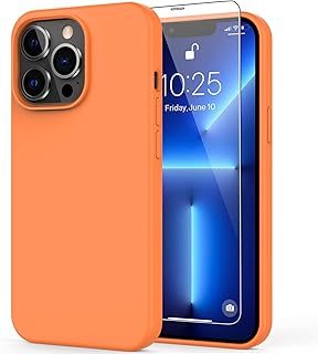 Coque dinakin pour iphone 13 pro avec protecteur d'écran, coque pare-chocs en gel