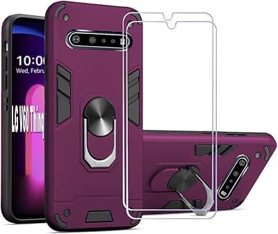 Volmicat coque pour lg v60 thinq/lg v60 thinq 5g/ lg g9 thinq, protecteur