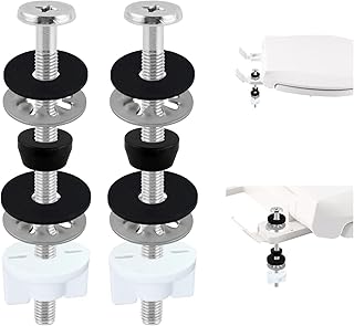 Ensemble universel de boulons de siège de toilette kit remplacement toilette avec écrous