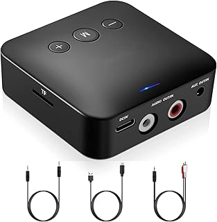 Récepteur bluetooth sans fil 2 en 1 pour tv, écouteurs, voiture, maison, adaptateur