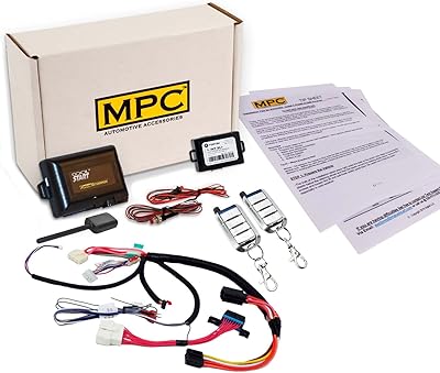 Kit de démarrage à distance et d'entrée sans clé mbc pour chevrolet
