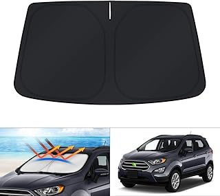 Pare-soleil en fonte pour ford ecosport 2014-2020 2021, un pare-soleil pliable qui bloque