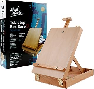 Chevalet de croquis de table monte marte, chevalet de bureau pour enfants, adultes