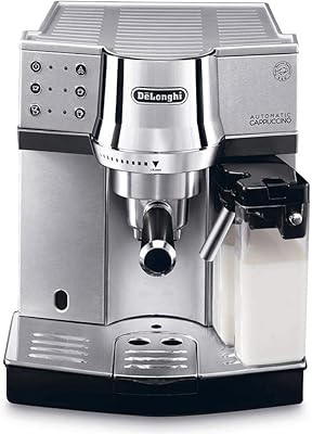 Machine à café, cappuccino et expresso delonghi - ec850.m couleur : argent