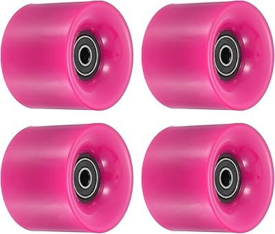 Roues longues de skateboard patekiel avec roulements abec-9, roues de remplacement pour skateboards