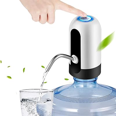 Distributeur d'eau pompe et distributeur d'eau électrique rechargeable sans fil, pompe à eau