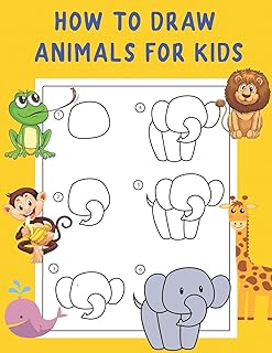 Comment dessiner des animaux pour les enfants : un livre de dessins