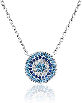 Colliers pendentif main de garde de fatima en argent sterling 925, collier main hamsa, œil d'horus, collier mauvais œil pour femmes, bijoux fins. Faites-vous plaisir sans culpabiliser avec Diaytar