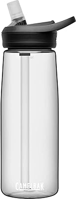 Bouteille d'eau rotative camelback + paille, sans bpa, 0,75 l