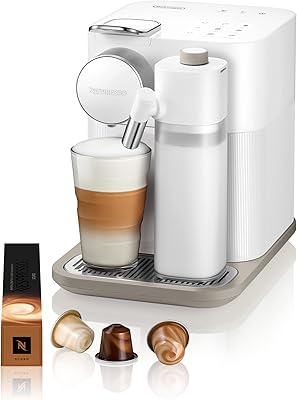 Cafetière à capsule unique de'longhi gran lattissima, mousseur à lait automatique, cappuccino