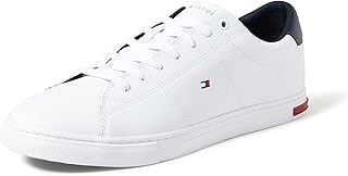Sneaker avec détails et design en cuir galvanisé de la collection essential