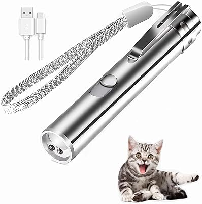 Jouet laser pour chat afirstdone, pointeur lumineux led à point rouge, jouets interactifs