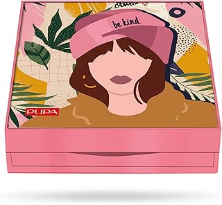 Palette de maquillage puppa milano poppart m - correcteur et fard à joues soyeux - fard à paupières intégré - crème pour les lèvres mate et pailletée - maquillage pour les yeux, les lèvres et le visage - créez différents looks - 001 be kind - 20 ml. Diaytar : Connectez-vous aux meilleures offres