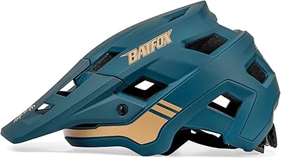 Casque de vtt batfox vtt pour hommes femmes adultes casque de vélo amovible
