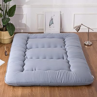 Matelas futon de sol japonais, coussin de couchage pliable épais pour garçons