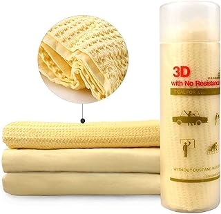Serviette de séchage de voiture en chamois industriel 3d pour lavage de voiture