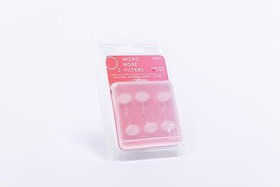 Filtres micro nose o2 | technologie de filtration 3m | pack de 3