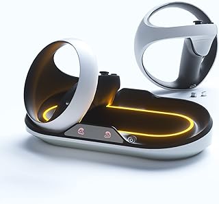 Support de charge pour contrôleur psvr2 sense double support avec lumière ambiante le chargement