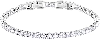 Parure de bijoux en cristal transparent swarovski pour femme