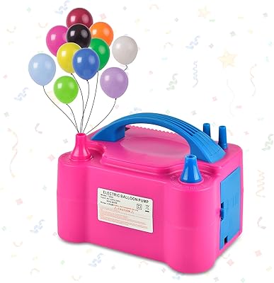 Pompe à air électrique à double buse pour gonfleur de ballon, outils