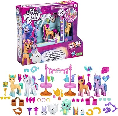 My little pony make your mark friends of maritime bay gxp-846262, 4 figurines