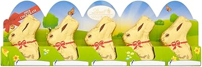 Mini chocolat au lait lindt gold bunny, 5 x 10 g
