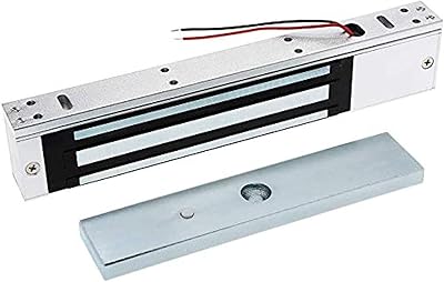 Serrure magnétique électrique euro max pour porte simple, 12v, 280kg(600lbs), force de maintien