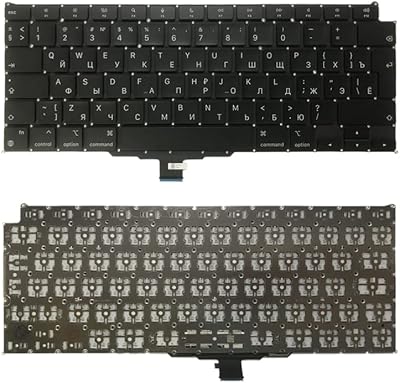 Clavier version ru pour macbook air retina 13.3 m1 a2337 2020 emc 3598