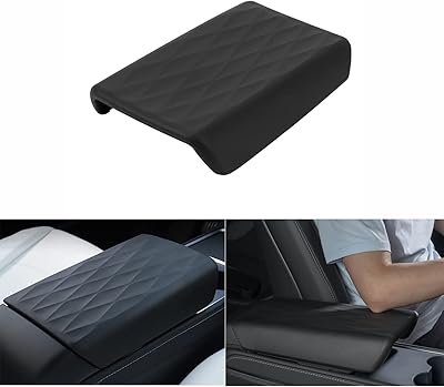 Bigthree housse d'accoudoir de voiture pour tesla modèle 3 y housse de console