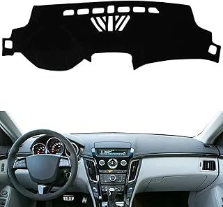 Couvercle de tableau de bord qb luxia compatible avec cadillac cts 2008-2013 conduite
