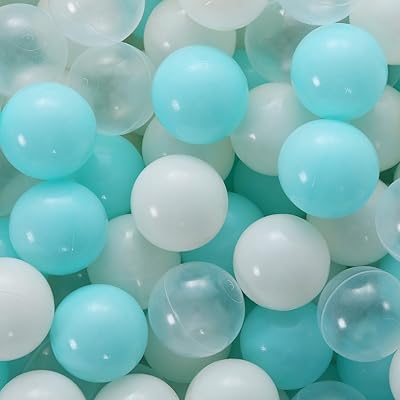 100pcs playmate balles de fosse colorées sans phtalates et bpa balles d'océan
