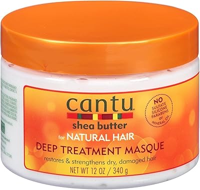 Masque de traitement en profondeur cantu pour cheveux naturels 12 oz